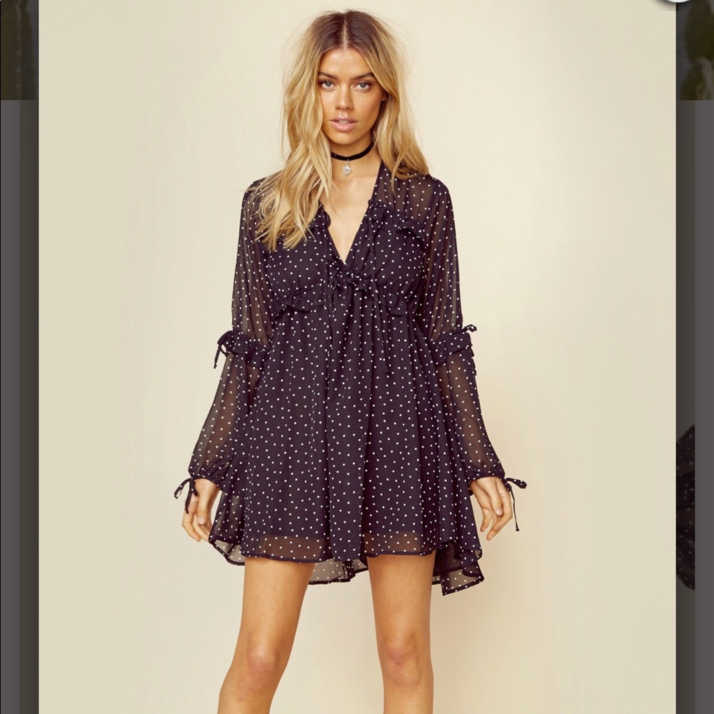 For Love & Lemons Truffles A-Line dress